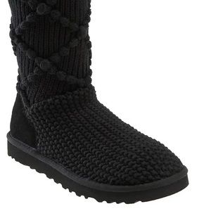 UGG classic argyle sweater boots